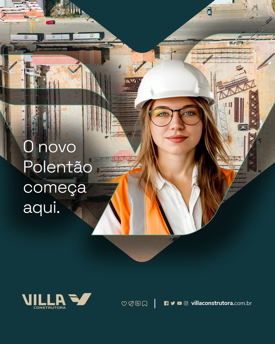Social media para a Villa Construtora
